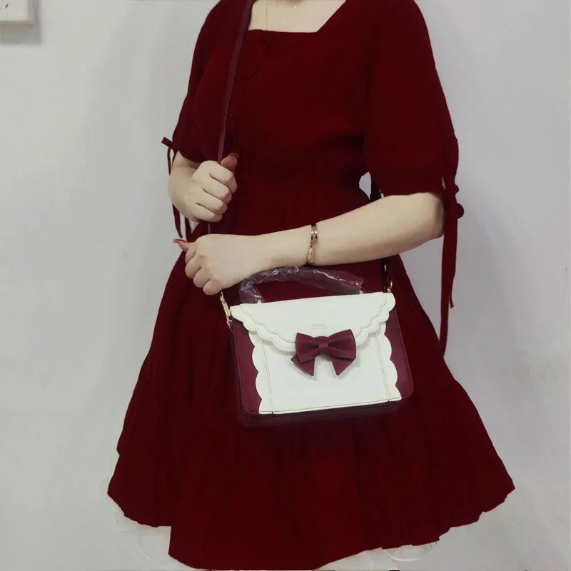 Kawaii Lolita Kare handbag by Shadora featuring cute, colorful design and playful style with a soft, rounded shape