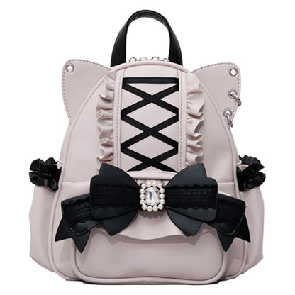 eprolo Japon Stil Kedi Kulaklı Omuz Çantası with cat ear design, featuring a compact, stylish look perfect for everyday use.
