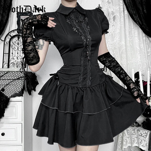 Eprolo Zarif Mini Elbise in elegant design, showcasing the stylish silhouette and fabric details of the short dress.