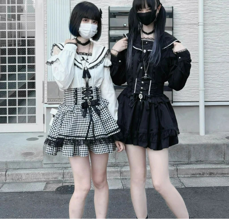 Dantel Yaka Lolita Bluz