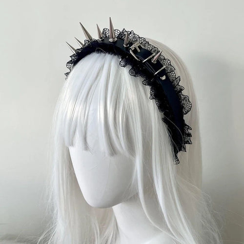 Eprolo metal detailed tiara with intricate design, featuring elegant metalwork and decorative accents for ceremonial or special occasions.