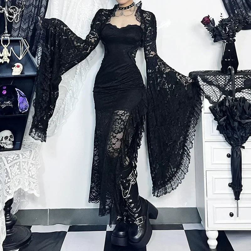 Gotik Dantel File Bolero