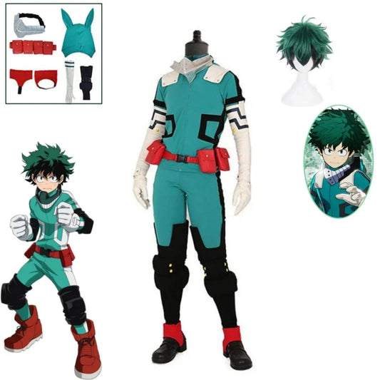 Izuku Midoriya Cosplay (&Peruk) - My Hero Academia