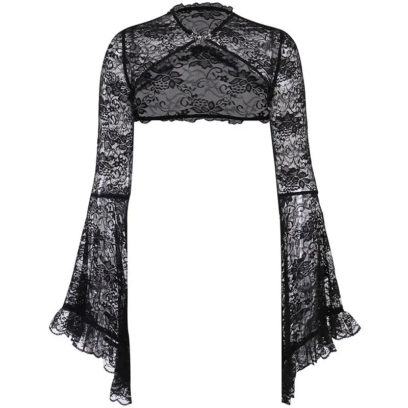 Gotik Dantel File Bolero
