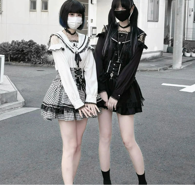 Dantel Yaka Lolita Bluz