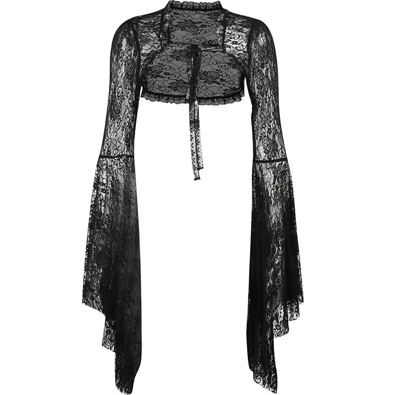 Gotik Dantel File Bolero