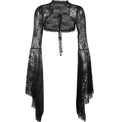 Gotik Dantel File Bolero
