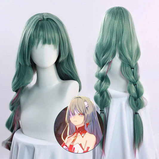 Wuthering Waves Phrolova cosplay costume with matching wig by Shadora, featuring detailed design and vibrant colors.