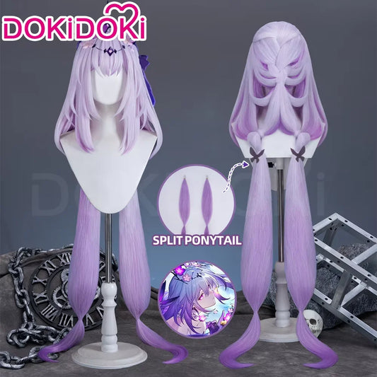 Honkai: Star Rail SR Kalite Castorice cosplay costume and wig, detailed costume with blue and white colors, cosplay accessory from eprolo