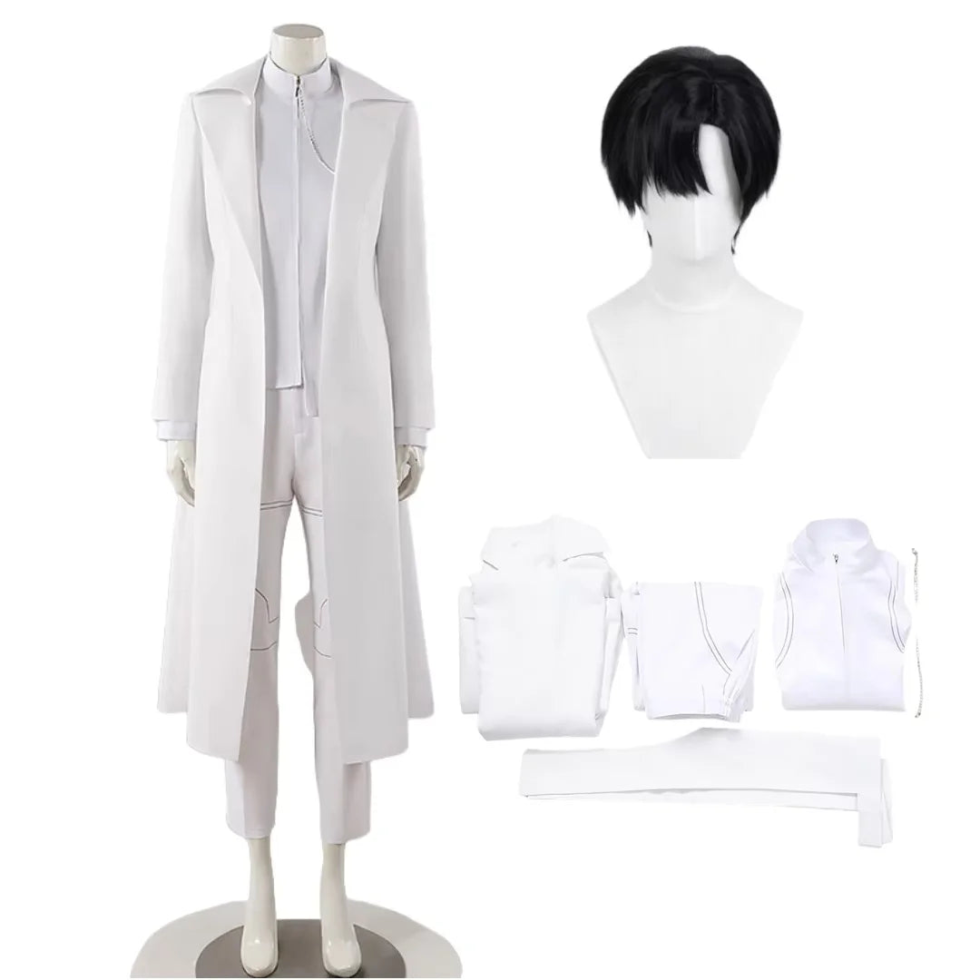 Ivan Cosplay alien stage costume with matching wig, featuring vibrant colors and detailed design for theatrical or cosplay use