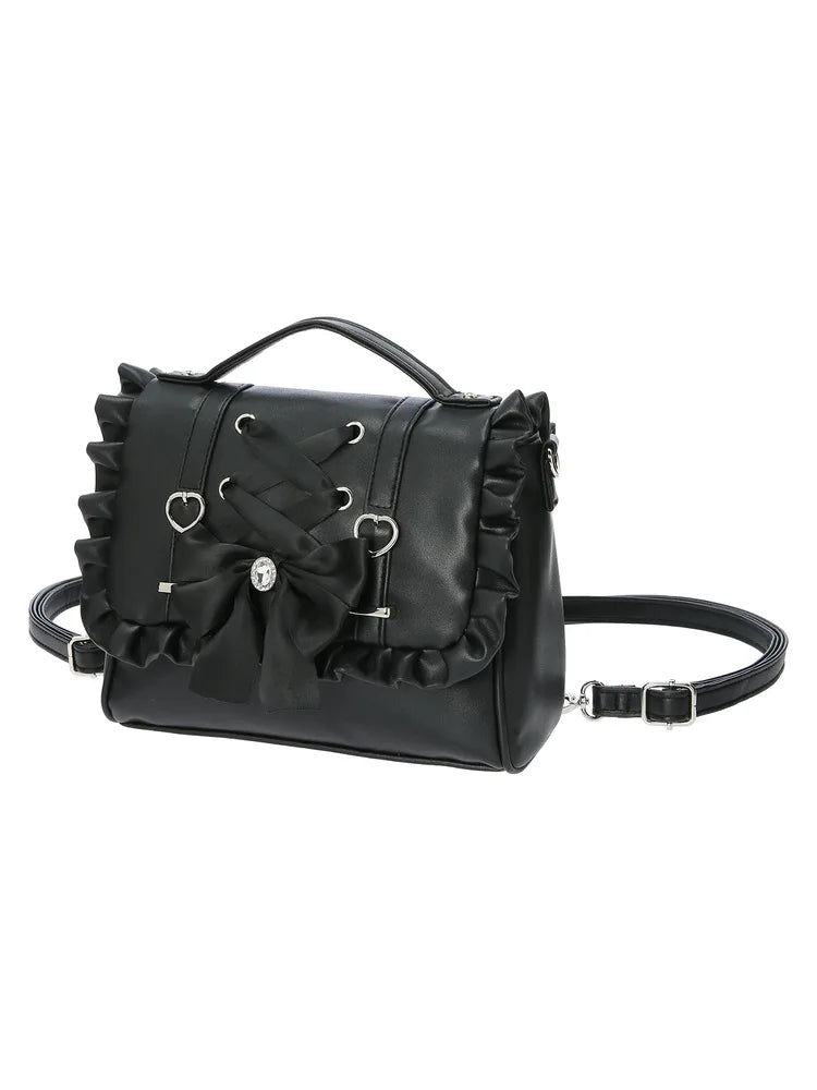 Kawaii Zarif Fiyonklu Çanta by eprolo featuring a cute design with a bow and vibrant colors, perfect for casual outings.