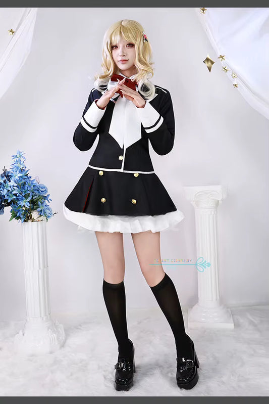 Komori Yui cosplay with wig from Diabolik Lovers, featuring detailed costume and matching wig, by Shadora.