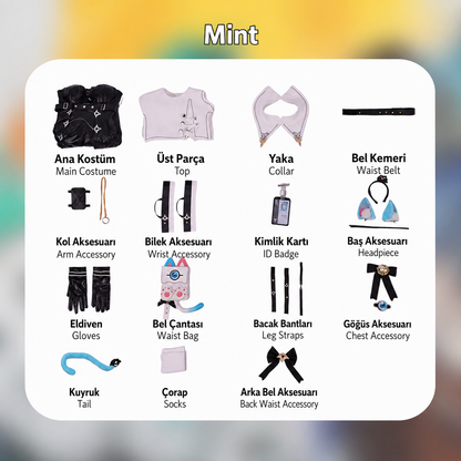 Mint Cosplay (&Peruk) - Neverness to Everness