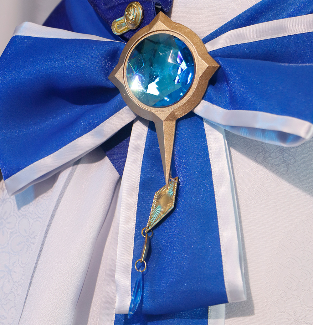 Furina Cosplay + Peruk (Yüksek Kalite)