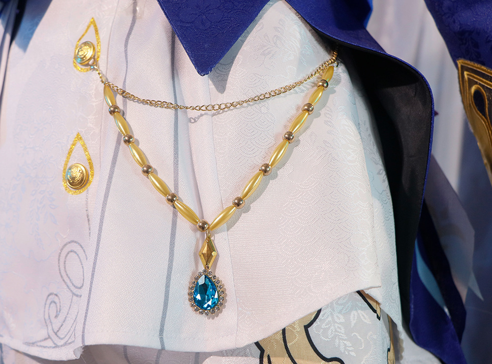 Furina Cosplay + Peruk (Yüksek Kalite)