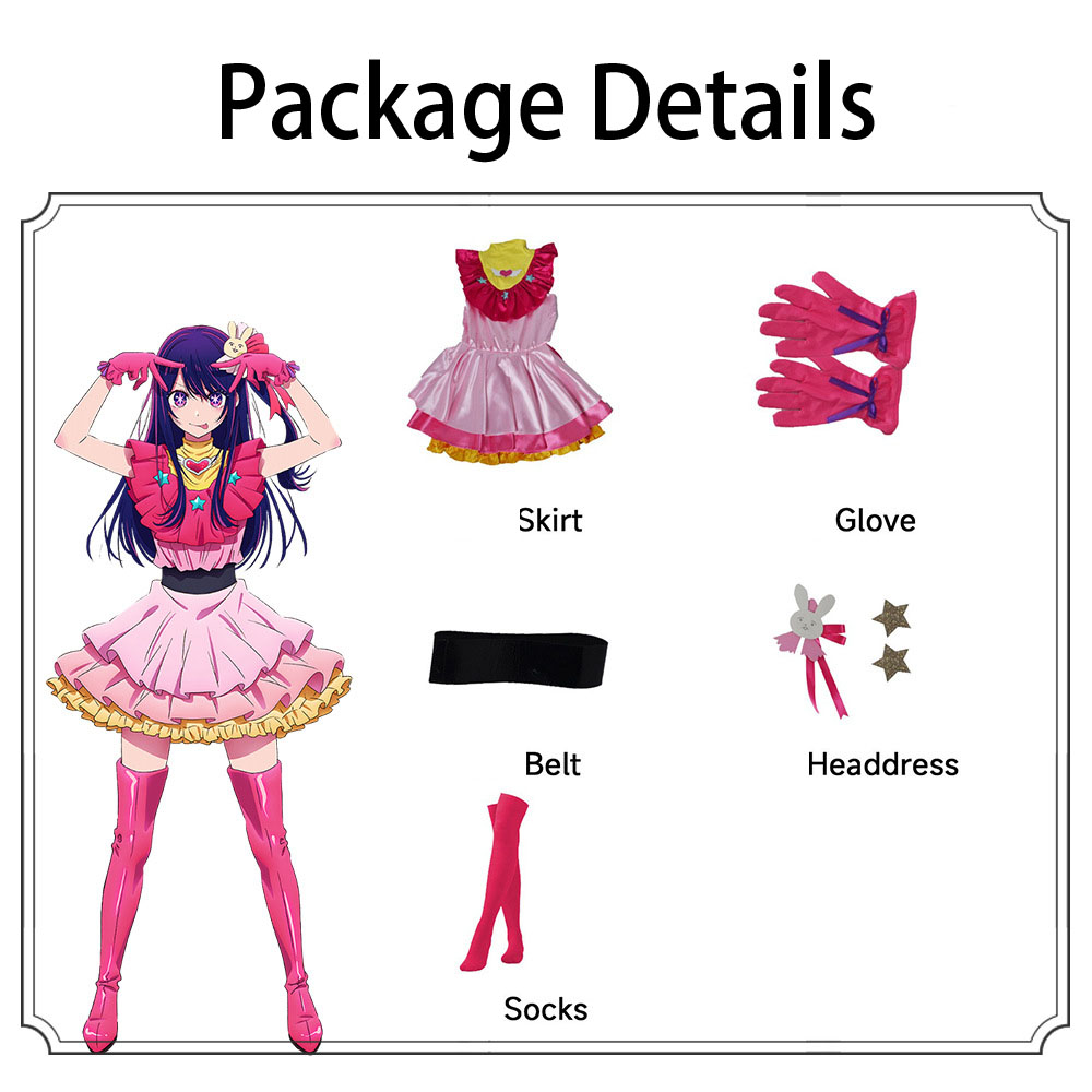 Ai Hoshino Cosplay (& Peruk)