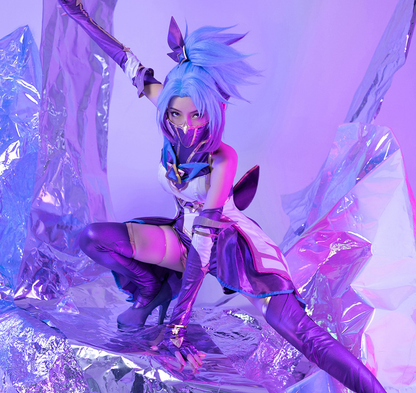 Yıldız Muhafızı Akali Cosplay