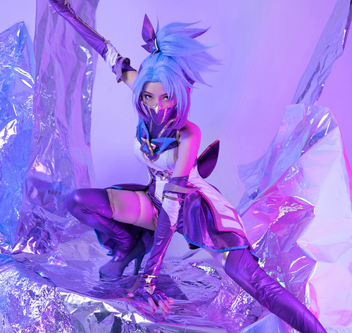 Yıldız Muhafızı Akali Cosplay