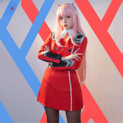 Zero Two Cosplay + Peruk - Shadora