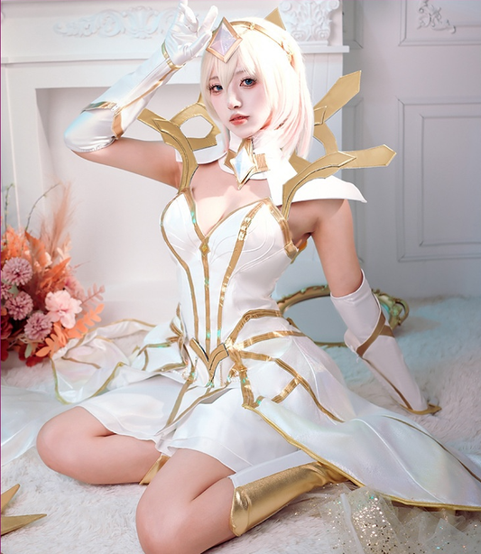 Elemantalist Lux Cosplay (& Peruk)