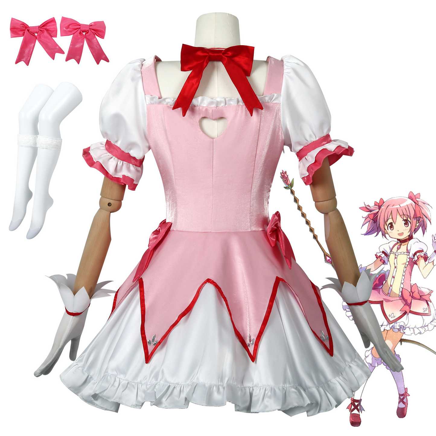 Madoka Cosplay +Peruk - Shadora