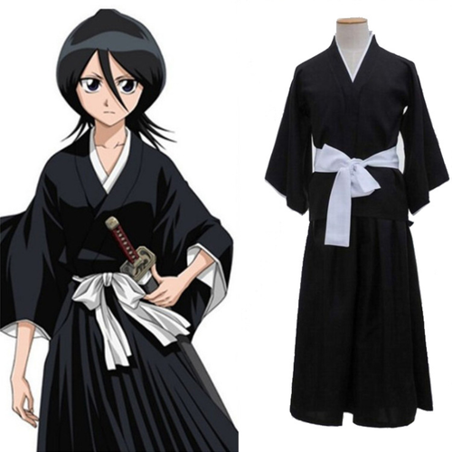 Rukia Cosplay (& Peruk) (Unisex) - Shadora