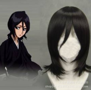 Rukia Cosplay (& Peruk) (Unisex) - Shadora