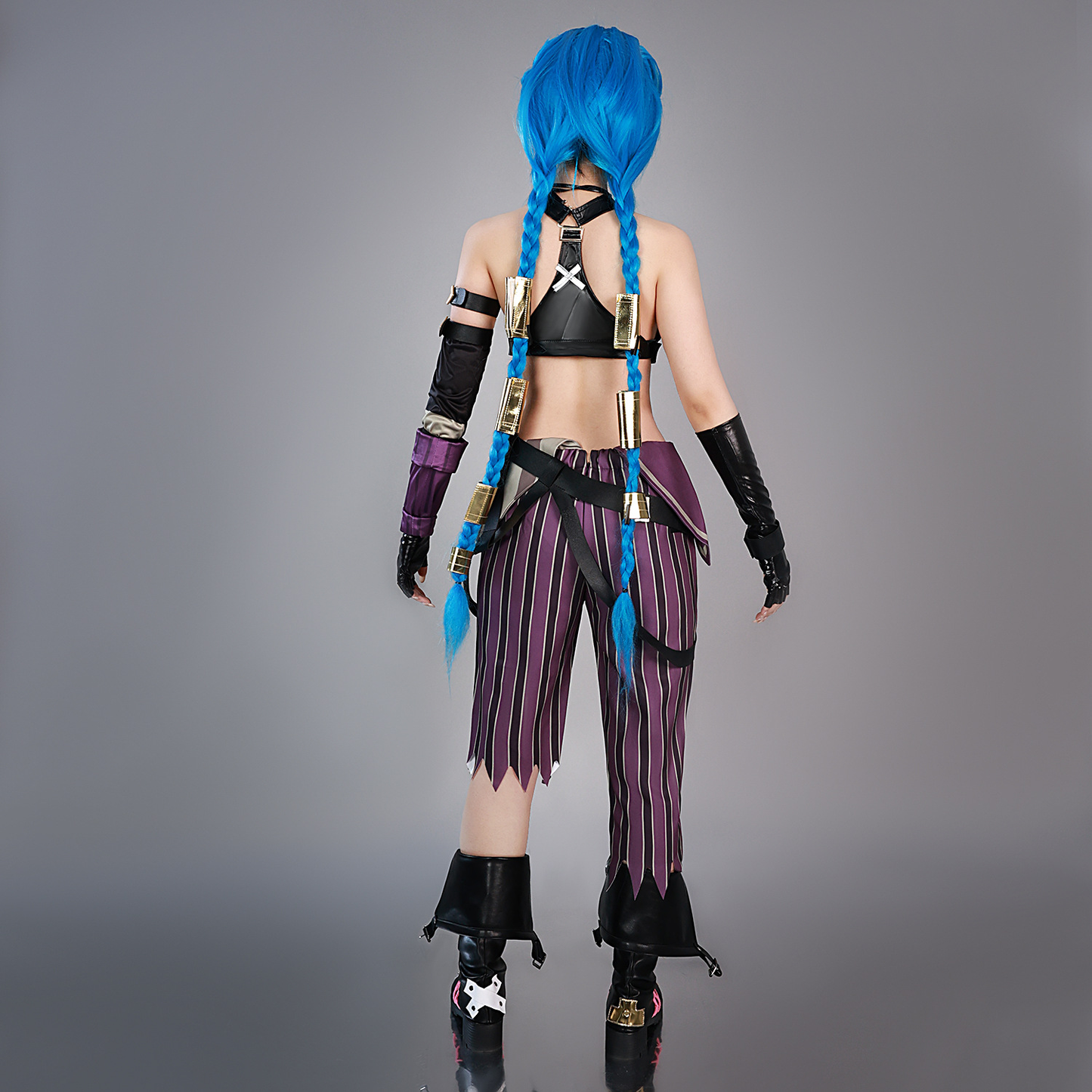 Arcane Jinx Cosplay (& Peruk)