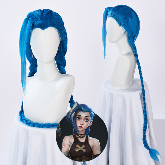 Arcane Jinx Cosplay (& Peruk) - Shadora