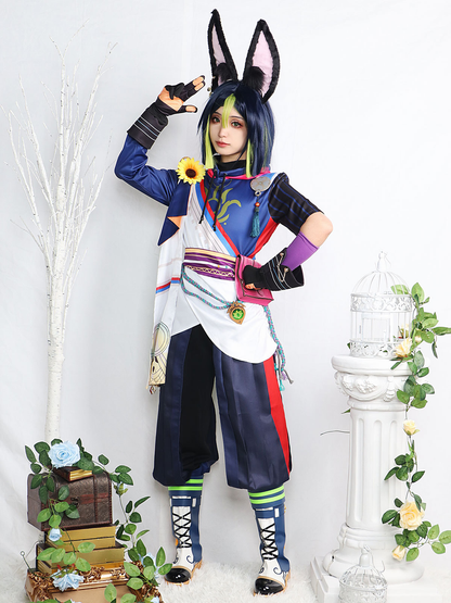 Tighnari Cosplay +Peruk