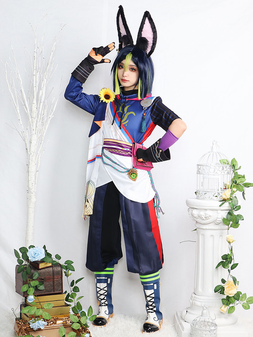 Tighnari Cosplay +Peruk