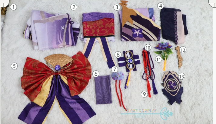 Raiden Cosplay (&Peruk)