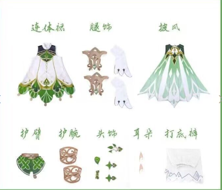 Nahida Cosplay (&Peruk)