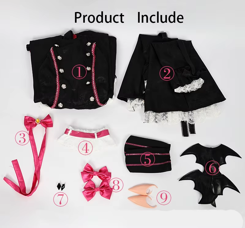 Krul Tepes Cosplay (&Peruk) Yüksek Kalite