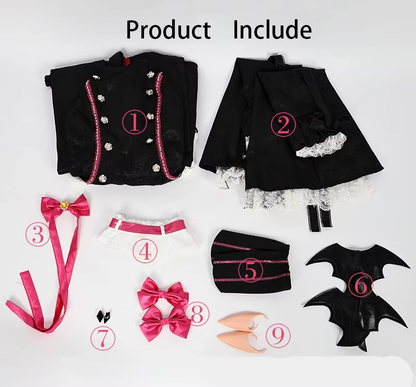 Krul Tepes Cosplay (&Peruk) Yüksek Kalite