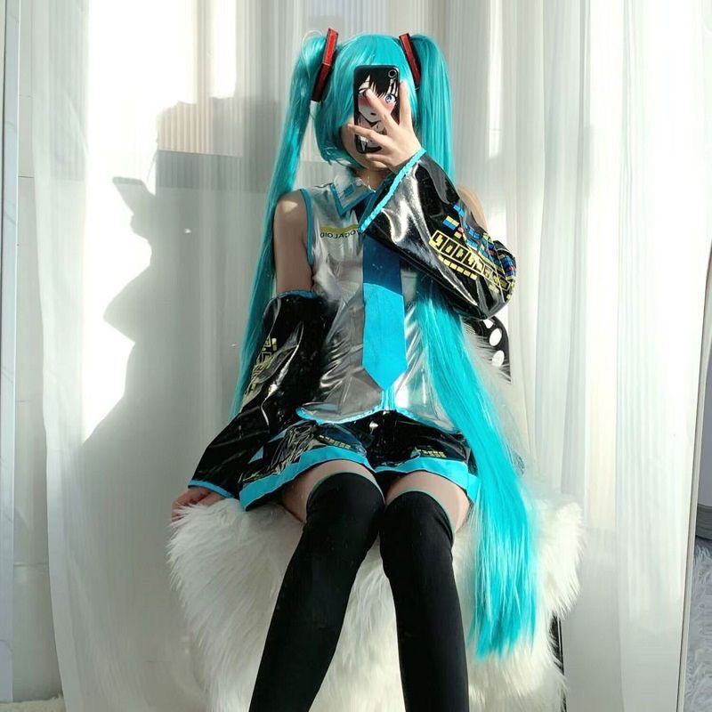 Hatsune Miku Cosplay (&Peruk)
