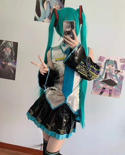 Hatsune Miku Cosplay (&Peruk)