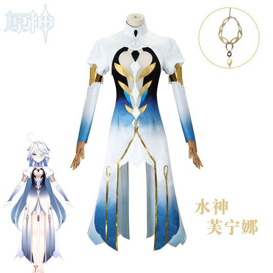 Focalors Cosplay (& Peruk)