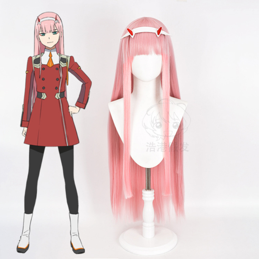Zero Two Cosplay Bodysuit (& Peruk) - Shadora