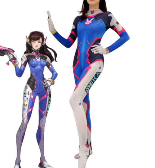D.va Cosplay BodySuit - Shadora