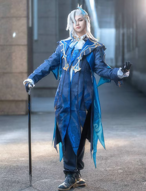 Neuvillette Cosplay (&Peruk) - Shadora