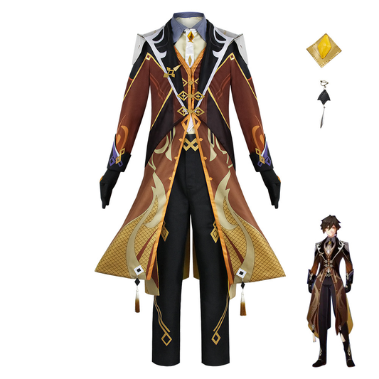 Zhongli Cosplay (& Peruk) - Shadora
