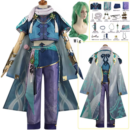 Baizhu Cosplay (&Peruk - Shadora