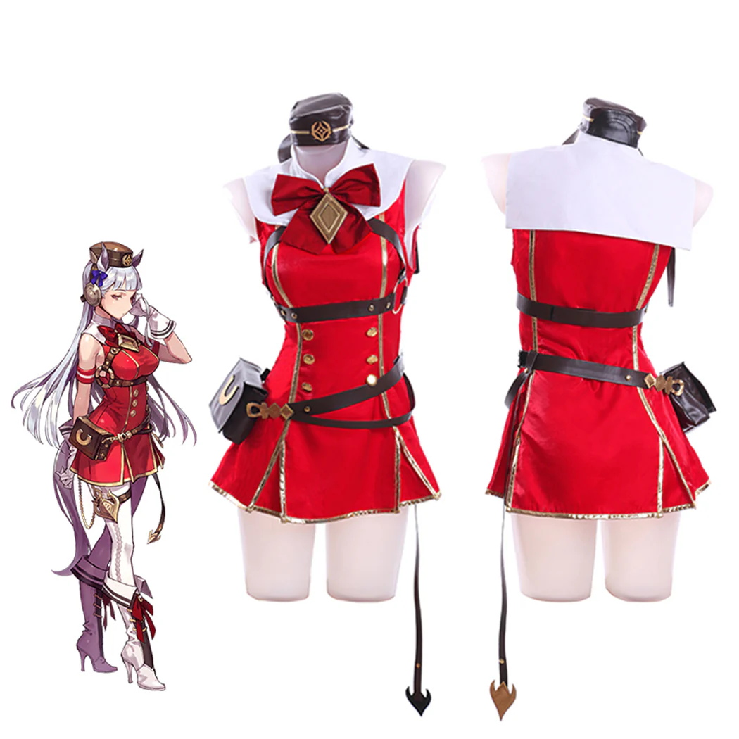 Uma Musume Gold Ship Cosplay (&Peruk) - Shadora