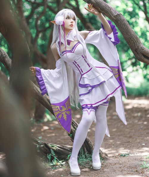 Emilia Cosplay (&Peruk) - Shadora