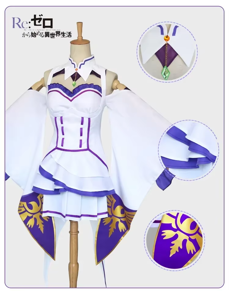 Emilia Cosplay (&Peruk) - Shadora