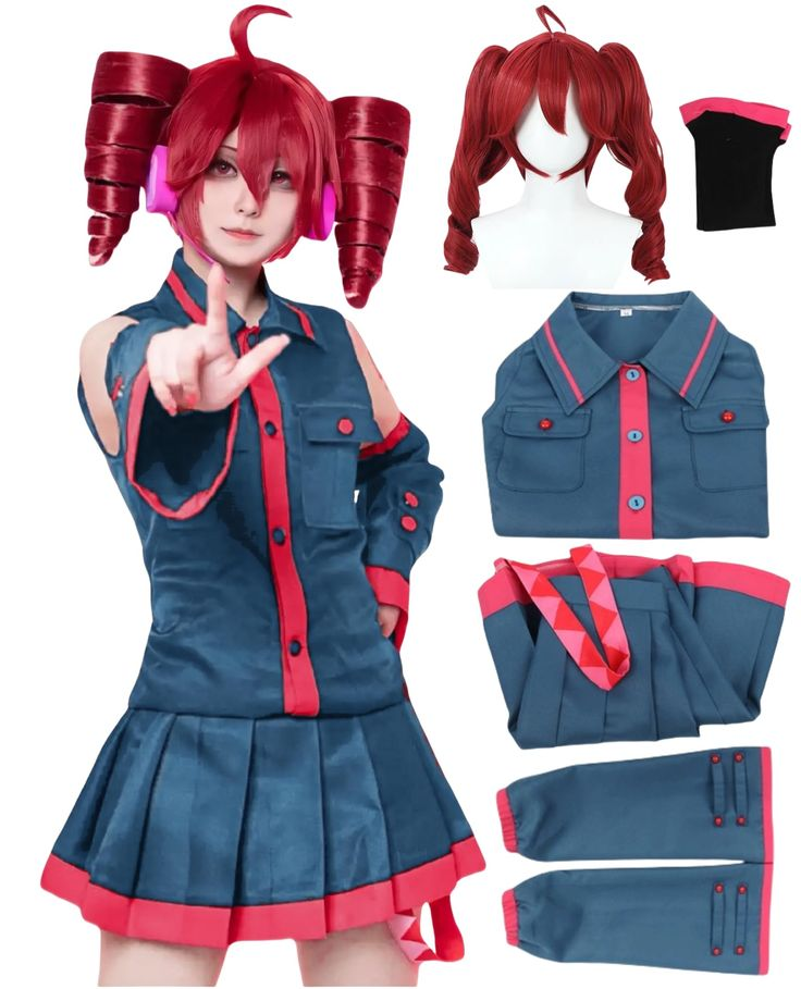 Kasane Teto Cosplay (&Peruk) - Shadora
