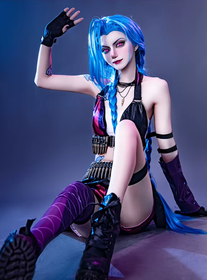 Jinx Cosplay (&Peruk) - Shadora