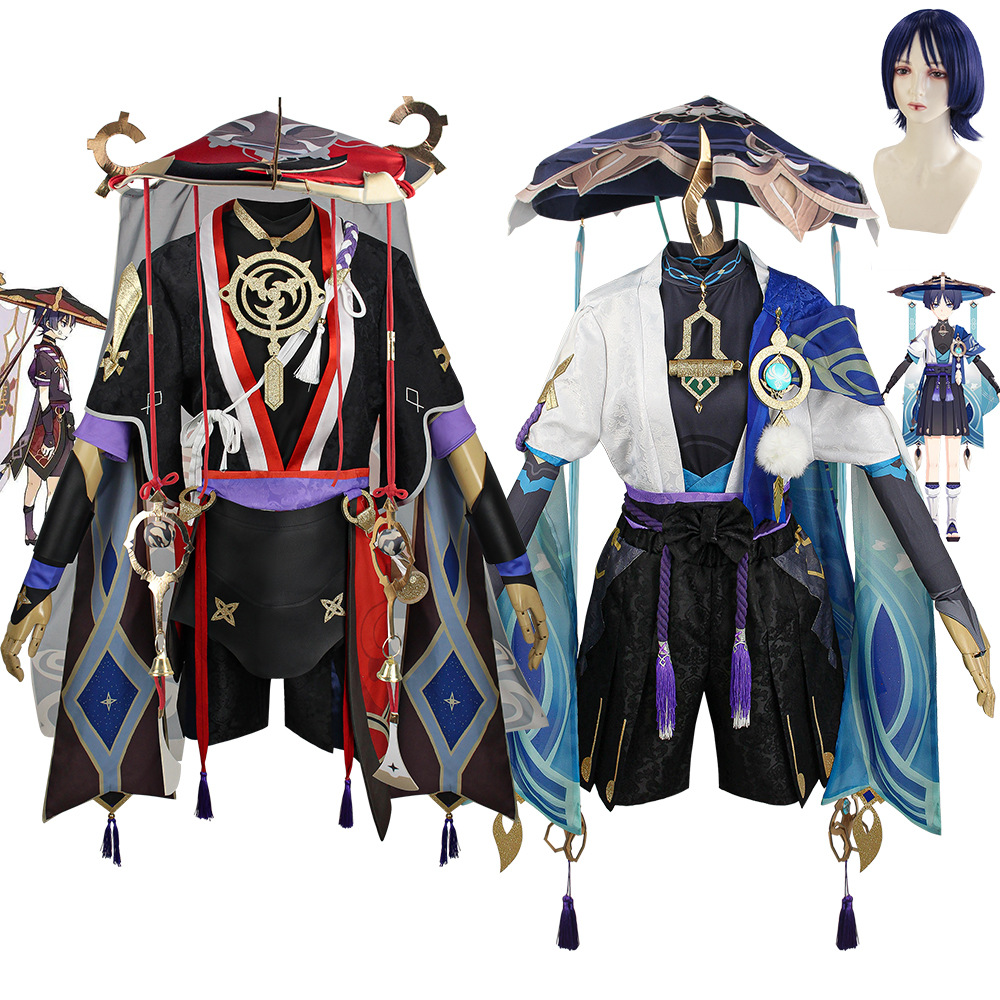 Wanderer / Scaramouche Cosplay (&Peruk) - Shadora