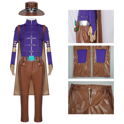 Gyro Zeppeli Cosplay (&Peruk) - Shadora